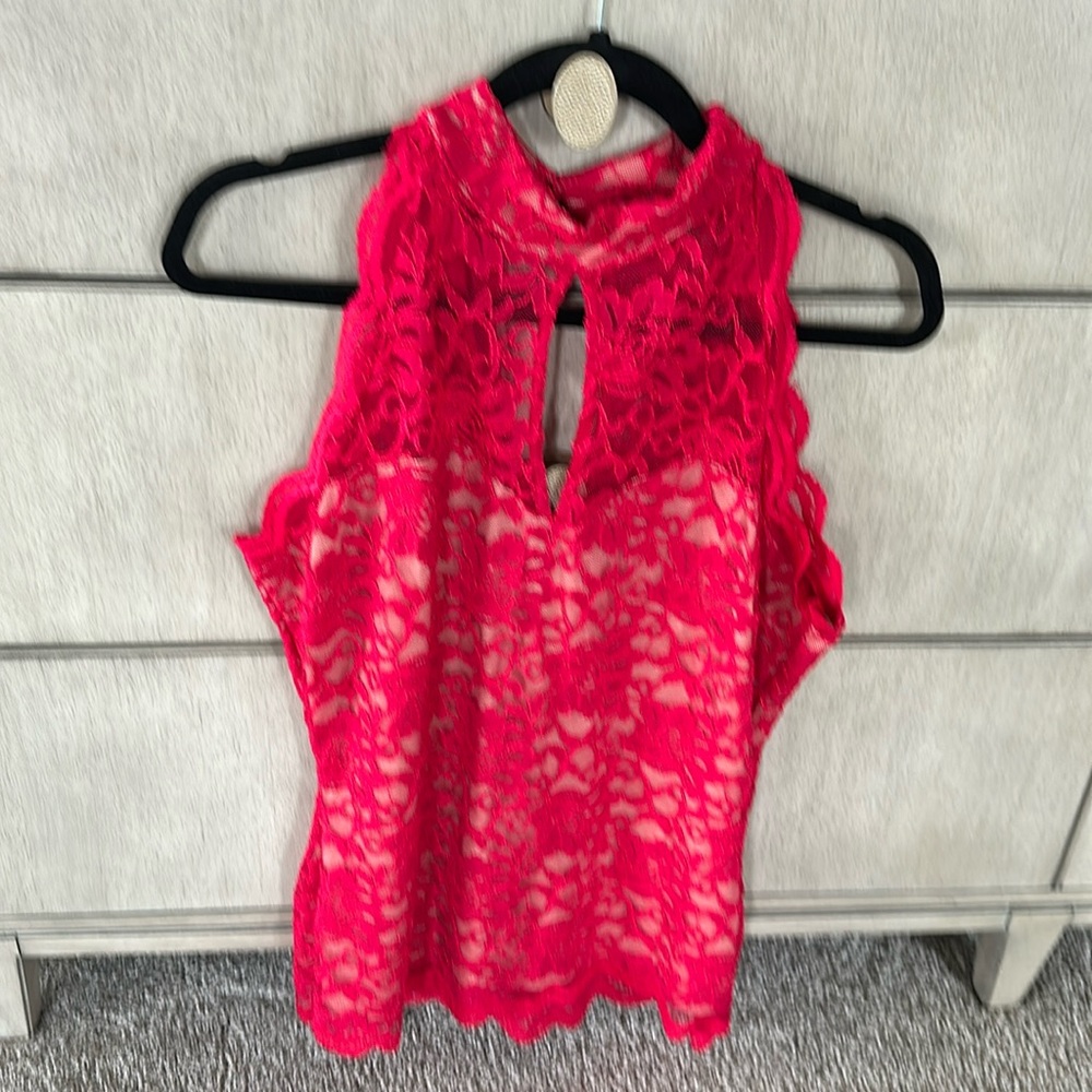 Red lace